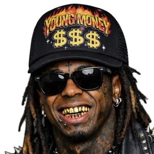 Reason x Lil Wayne Young Money Trucker Hat